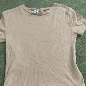 H&M pink womans crop top